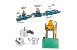 China Cookware Production Line Machine For Aluminum Fry Pan Making supplier