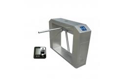 China Max Passage ≤600mm Tripod Turnstile Gate With 1200M Long Range RS485 Communication supplier