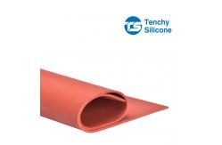 China Soft Insulation Silicone Sponge Sheet No Poison And High Temperature Protective supplier