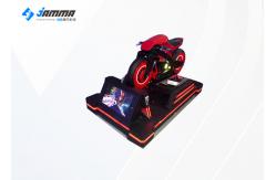China Black Red 9D VR Motorcycle Racing Simulator With 4 Racing Games supplier