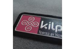China Custom Logo High Frequency PU Custom Jacket Patches supplier