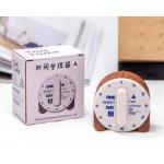Personalized Timeline Indoor Mechanical Timer 7.5cm Reduce Time Anxiety for sale