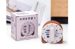 China Personalized Timeline Indoor Mechanical Timer 7.5cm Reduce Time Anxiety supplier