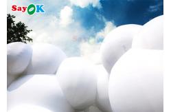 China Event PVC Custom Cloud Shaped Balloons With Two Sides Digital Printing supplier