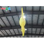 Portable Yellow Inflatable Lighting Decoration Sun Model Hanging