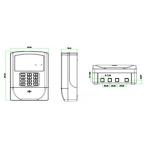 Single Phase Lora Smart Meter Wireless Communication Prepaid Energy Meter