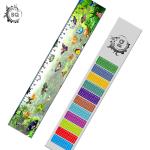 Custom 3D Stationery Lenticular Ruler With Logo Promotional Gift for sale