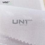 Cotton Cap Woven Fusible Interlining Hard LDPE Glue For Hats