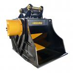 High Quality Excavator Attachment 20t Excavator Hydraulic Crusher Bucket for Crushing Stone for sale