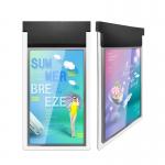 43 55 65 Ultra Thin Bezel IPS LCD Display Dual Screen for sale