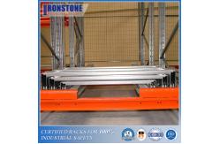 China Easy Integrating Gravity Push Back Rack For High Efficient Storage supplier