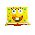 Yellow SpongeBob Inflatable Bouncy Castle For Kids Jumping for sale