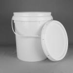 ISO9001 Standard 22 Liter Round Large Plastic Water Bucket With Lid for sale