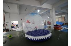 China 3m Inflatable Human Size Snow Globe For Promotion Fire Retardant supplier