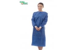 China Non Sterile PP Disposable Medical Isolation Gown With Knitted Wrist supplier
