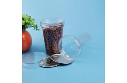 China PET Alu Easy Open FDA 800ml Plastic Food Jars supplier