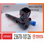 Genuine Common Rail Diesel Engine Fuel Injector 23670-10126 2367010126