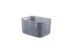 China Eco Friendly Small Rectangular Plastic Baskets Stationery Organiser supplier