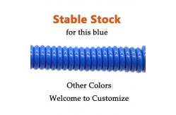 China Multi Function Coiled Tool Lanyard Anti Theft Elastic Bungee With Loop Ends supplier