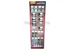 China 48 Recyclable Cardboard Hook Display with 20 Peg Hooks Easy Assembly supplier