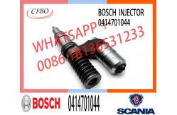 China Genuine Unit Fuel Injector 0414701066 0414701044 For Scania 1805344 supplier