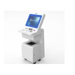 OEM Hospital Touch Screen Information Kiosk TFT LED Display With Wheels