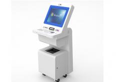 China OEM Hospital Touch Screen Information Kiosk TFT LED Display With Wheels supplier
