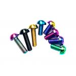 Titanium Alloy Screw Motorcycle Brake Disc Screw with Customized Colorful Anodized for sale