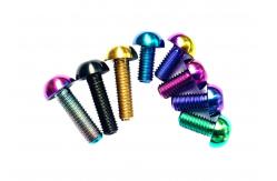 China Motorcycle 6Pcs M5x10 Front Brake Disc Screw Titanium Alloy supplier