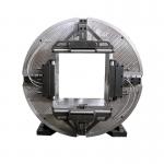 Large Size Square Hollow 230 520 Mm Laser Pneumatic Rotary Chuck For Laser Tube Cutting Machine for sale