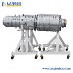 High Capacity Pipe Extrusion Machine , Double Strands PVC Pipe Making Machine