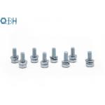 Hexagon Head Cross Recessed Bolt Zinc Coating With Indentation