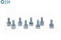 China Hexagon Head Cross Recessed Bolt Zinc Coating With Indentation supplier
