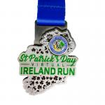 Offset Printing St Patrick Medal Design Zinc Alloy St Patrick Medallion