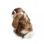 8 Inch Simulation Soft Rabbit Toy Stuffed Grey Khaki Plush Easter Gift
