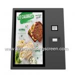 21.5 Inch Self Service Touch Screen Desktop Kiosk With Printer And Scanner for sale