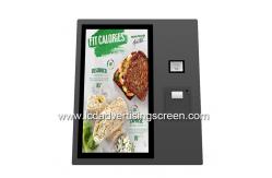 China 21.5 Inch Self Service Touch Screen Desktop Kiosk With Printer And Scanner supplier