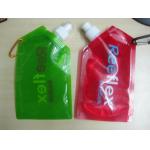Security Food Grade Spout Pouch Packaging With Matel Rim For Water
