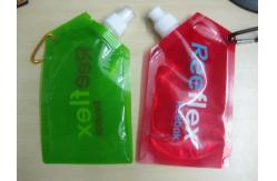 China Security Food Grade Spout Pouch Packaging With Matel Rim For Water supplier