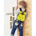 6-7L Kids Tiger Backpack , Yellow Toddler Backpack Water Resistant
