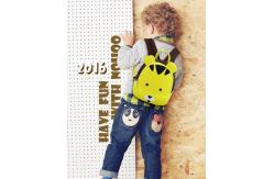 China 6-7L Kids Tiger Backpack , Yellow Toddler Backpack Water Resistant supplier