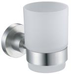 Removable Single Toilet Tumbler Holder Stainless Steel 304 Toothbrush Cup Holder for sale