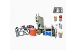 China 2023 Year Round Pan Tray Aluminum Foil Container Machine with Wood Packaging Material supplier