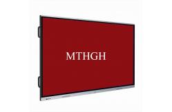 China 75 Inch Interactive Touch Screen Whiteboard 4K Display Brightness ≥350cd/m² Response ≤8ms supplier