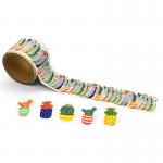 Custom Japanese Decorative Washi Tape Printed Die Cut Washi Tape