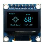 7 Pins 0.96 Inch OLED Display Module SPI 3V White PMOLED With SSD1306 Driver IC for sale