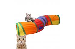 China Expandable Cat Tunnel Durable Toys Interactive Tube For Cat supplier