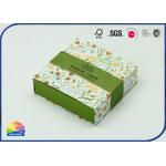Chocolate Packaging Paper Box Double Door Open Paper Tape Box for sale