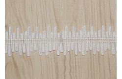 China 4cm Embroidered Guipure Lace Trims Azo Free DTM For Bridal Dress Ribbon supplier