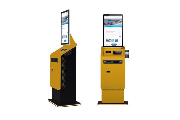 Self Payment Kiosk Touch Screen Cash Coin Recycler with 1920*1080 Resolution
